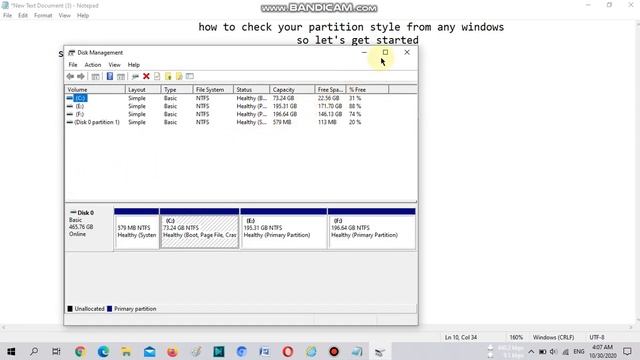 CHECK PARTITION STYLE IN ANY WINDOWS OPERATING SYSTEM смотреть онлайн