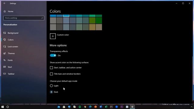 How to change pc theme in windows 10 || dark theme смотреть онлайн