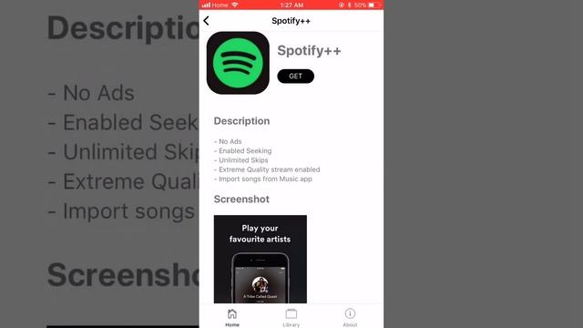 Spotify ++ premium - 2017 ios 11 + смотреть онлайн