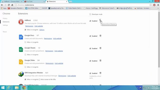 How To Remove Adblock On Google Chrome | New 2014 смотреть онлайн
