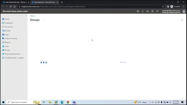 Deploy PowerShell script using Intune: Streamline Script Deployment смотреть онлайн