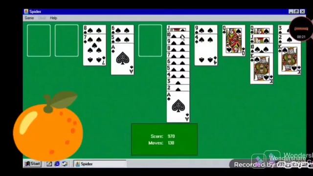 Windows 98 Simulator // Spider solitaire speedrun // || [SSG635] смотреть онлайн