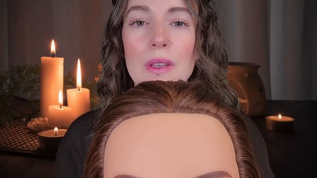 ASMR - Scalp Treatment For Headache Relief - Acupuncture, Massage, Scalp Scratching смотреть онлайн