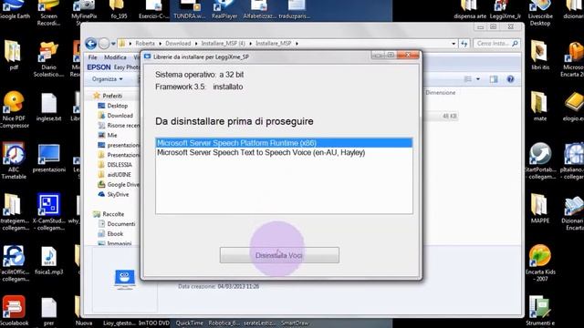 Installazione Leggixme SP sintesi vocale gratuita смотреть онлайн