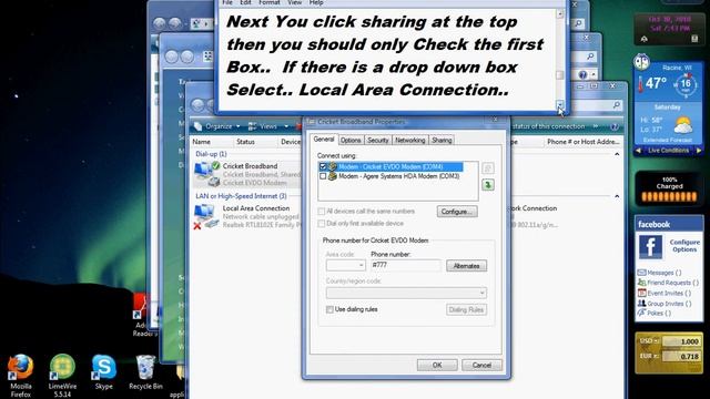 How to connect to xbox live with cricket broadband on a Vista смотреть онлайн