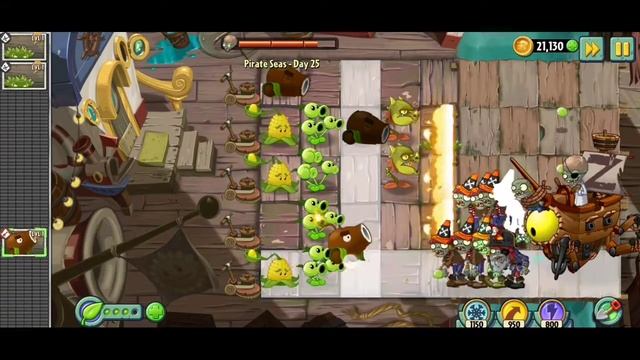 Game Play Plants Vs Zombies2 (Pirate Seas Day 24-25) смотреть онлайн