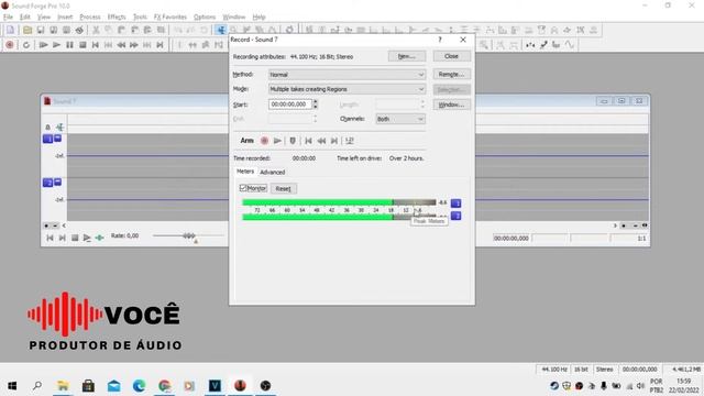 DICA PARA GRAVAR ÁUDIO NO SOUND FORGE смотреть онлайн