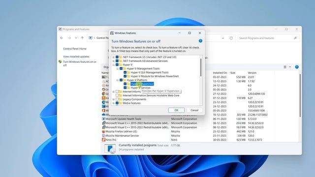 HYPER-V ENABLE PROCESS ON WINDOWS 10 & WINDOWS 11 смотреть онлайн
