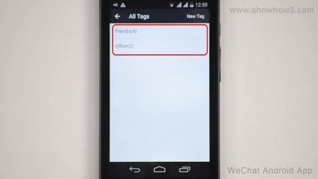 WeChat Android App - How To Delete A Tag смотреть онлайн