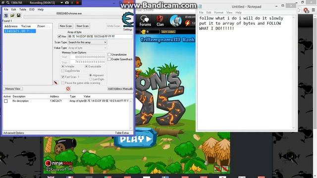 BTD5 mod works 100% With Cheat Engine смотреть онлайн