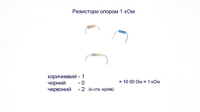 Маркування резисторів смотреть онлайн