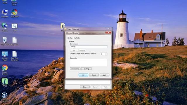 Share folder on windows system смотреть онлайн