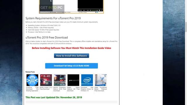 How to Install U Torrent Full version On PC смотреть онлайн