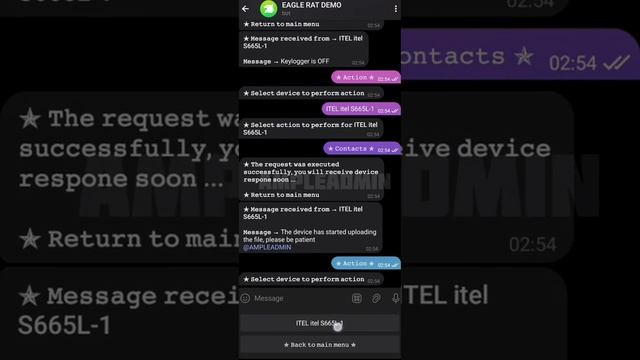 full Android hack using telegram bot смотреть онлайн