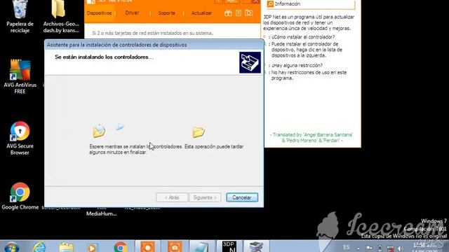 COMO DESCARGAR CONTROLADORES DE WIFI INALAMBRICO (3dp.NET) смотреть онлайн