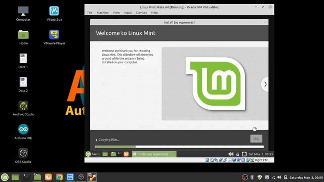Install Linux Mint Mate 19 3 64bit pada Mesin Virtual смотреть онлайн