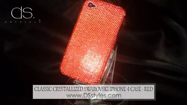 Classic Crystallized Swarovski iPhone 4 Case - red from dsstyles.com смотреть онлайн