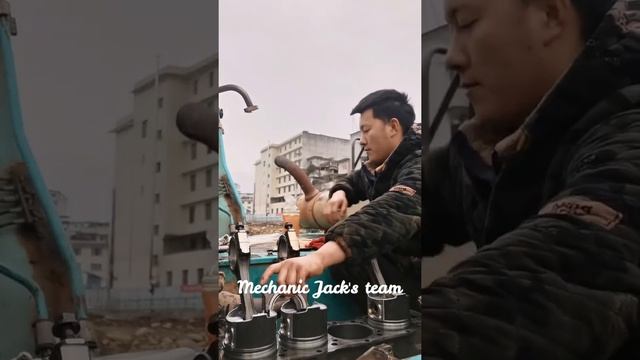 Hino J05 Diesel Engine repaired | Mechanic Jack смотреть онлайн