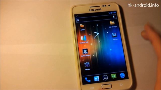 Galaxy Note CM9 Android 4.0.4 示範 | hk-android.info смотреть онлайн