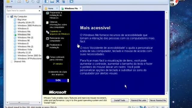 Como Instalar o Windows Millenium смотреть онлайн