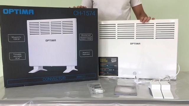 Обзор на конвектор OPTIMA SH-1574 смотреть онлайн