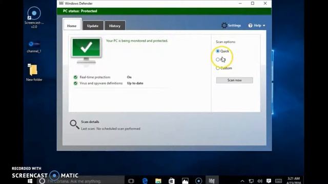Windows Defender for Windows 10 смотреть онлайн