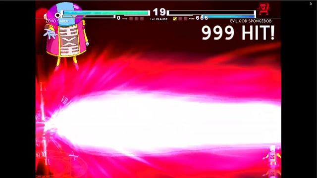 Zeno VS Evil God Spongebob in Jump Force Mugen смотреть онлайн