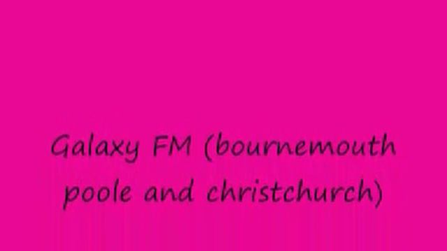 Example show on Galixy FM With DJ Robert Chesterman (bournemouth.wmv смотреть онлайн