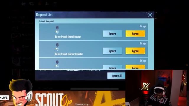 Jonathan accept Scout friend request ❤️ on live смотреть онлайн