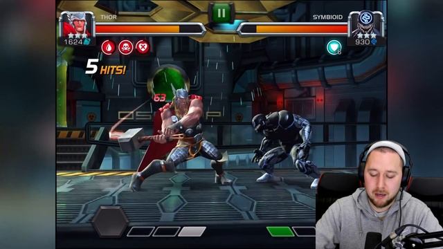 X-MEN TERRIGENOCIDE QUEST HEROIC part 1 | MARVEL: Contest of Champions (iOS/Android) смотреть онлайн