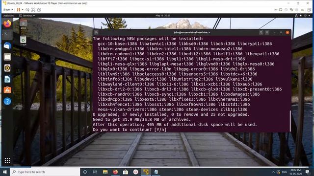 How to install Steam on Ubuntu 20.04 18.04 смотреть онлайн
