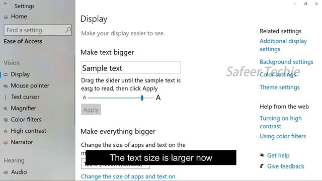 How to increase windows font size смотреть онлайн