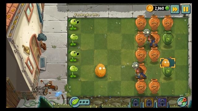 [Android] Plants vs Zombies 2 - Player's House - Vasebreaker Intro смотреть онлайн