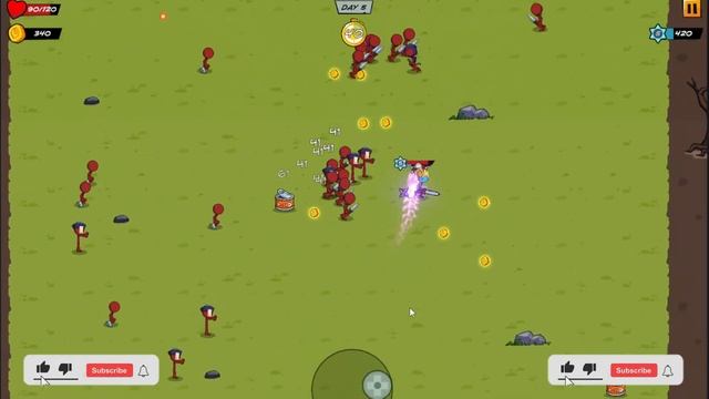 SURVIVAL HERO SURVIVOR'S WAR - Gameplay Part 1 Tutorial Stick War Army (Android,iOS) смотреть онлайн