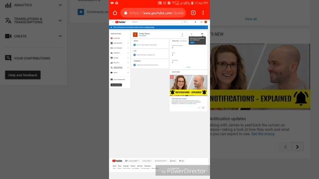 How to create YouTube channel android mobile in tamil | riya tech смотреть онлайн