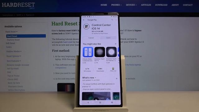 How to Install iOS Launcher on Sony Xperia 1 II - Download iOS Launcher смотреть онлайн