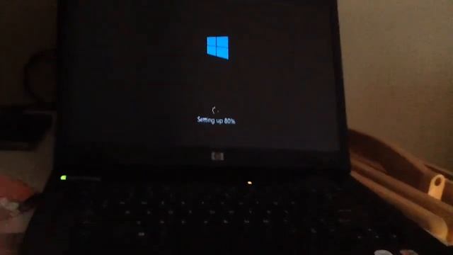 HP Compaq nx7400 - Windows 10 Pro Technical Preview build 9926 installation and overview смотреть онлайн