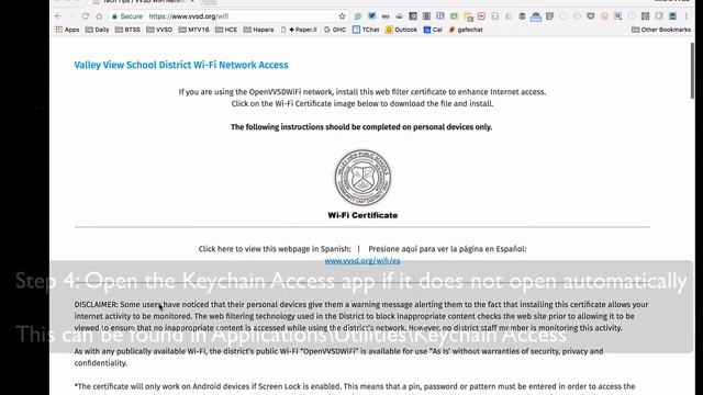Connecting To the VVSD Network with an Apple Mac смотреть онлайн