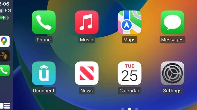 Apple Car Play 2022 Screenshot with iPhone X смотреть онлайн