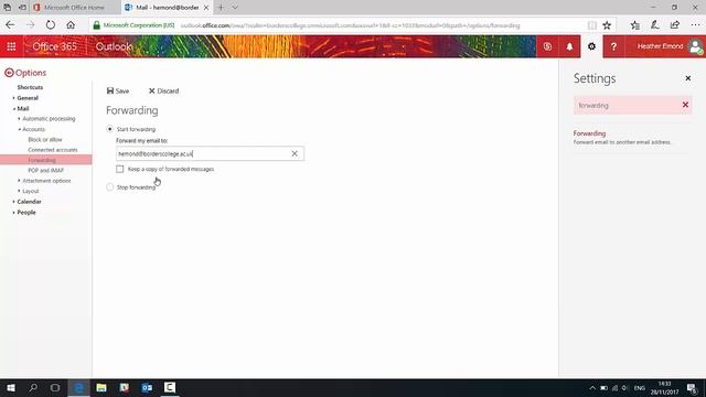 Office 365 Forwarding смотреть онлайн