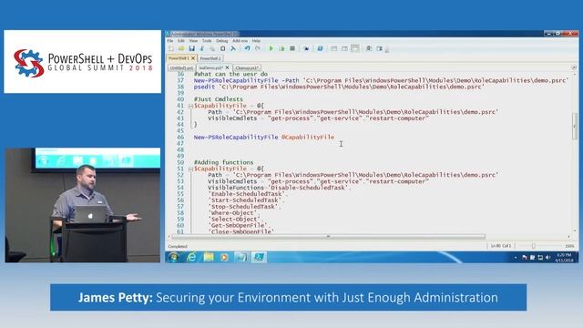 Securing your Environment with Just Enough Administration by James Petty смотреть онлайн