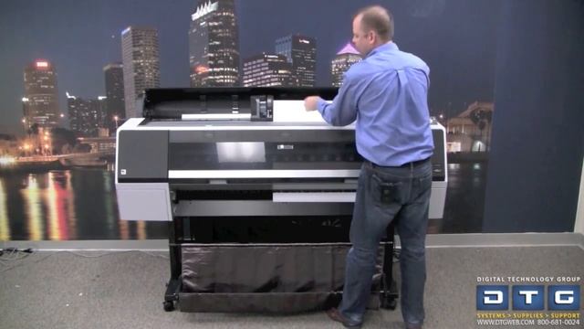 Epson P9000 Setup and Installation смотреть онлайн