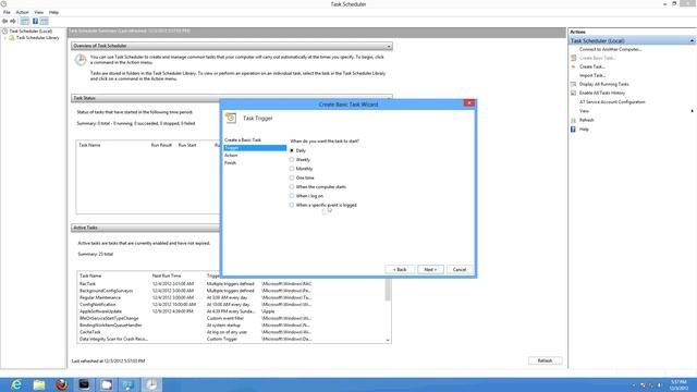 Automatic Shutdown on windows 8 (no programs or installation needed) смотреть онлайн
