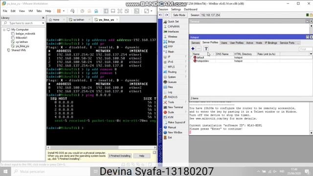 Konfigurasi Mac Address Filter pada VIRTUAL MIKROTIK смотреть онлайн