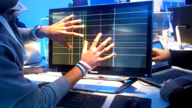 Multitouch test - Samsung PC All-In-One Serie 7 смотреть онлайн
