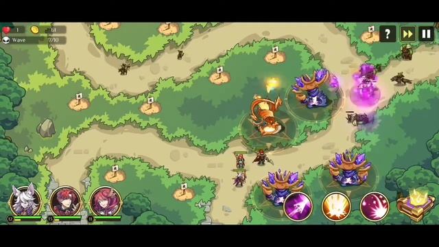 Kingdom war: TD offline games Level 8 Hell difficulty To Doruhl! IOS/Android gameplay смотреть онлайн