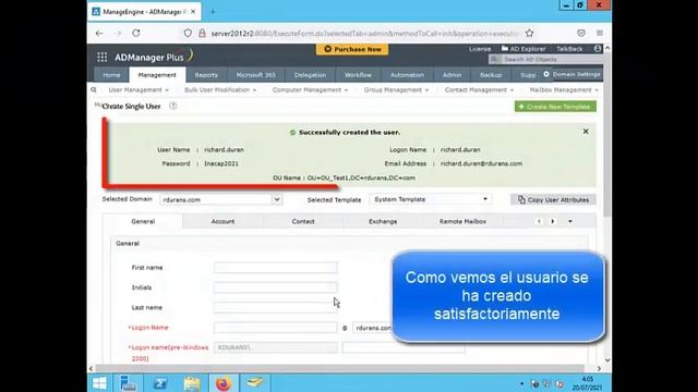 ADManager Plus en Windows Server 2012 R2 смотреть онлайн