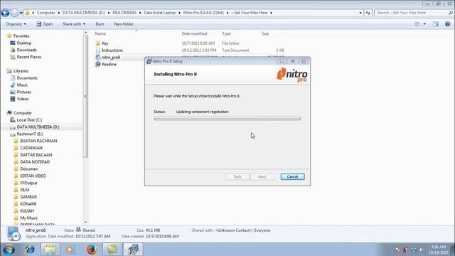 Cara Instal Program Nitro Pro 32bit смотреть онлайн
