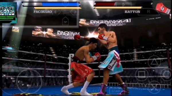 FIGHT NIGHT CHAMPION ANDROID MANNY PACQUIAO VS RICKY HATTON GAMEPLAY V3 PPSSPP