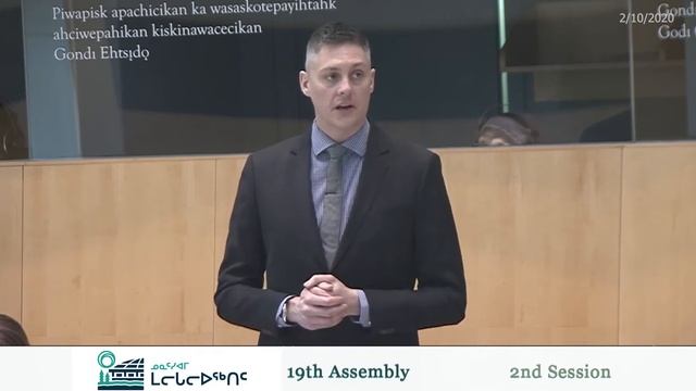 19th Assembly, 2nd Session, Day 4 ᐃᓄᒃᑎᑐᑦ - Inuktitut interpretation смотреть онлайн